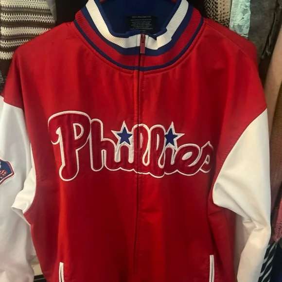 Philadelphia Phillies Athleticn Jacket by Stitches, L - Picture 17 of 17